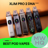 OXVA XLIM Pro 2 DNA Version 1300mAh Pod System Starter Kit With 2 x 2ML Refillable XLIM Stainless Steel Cartridge