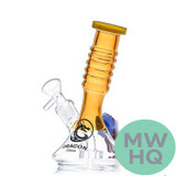Dragon Glass Water Pipe Beaker Base With Circ Perc - 220 Grams - 7 Inches - Assorted Colors [DGE-444]