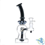 Dragon Glass Mini Water Pipe With Circ Perc - 235 Grams - 8.5 Inches - Assorted Colors [DGE-422]