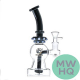 Dragon Glass Mini Water Pipe With Circ Perc - 235 Grams - 8.5 Inches - Assorted Colors [DGE-422]