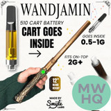 Smyle Penjamin Wandjamin VV Preheat 510 Cart Battery With LED Light