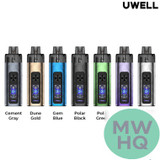 Uwell TYPHOS 2000mAh Pod System Starter Kit With 2 x 6ML Refillable Cartridge Pod