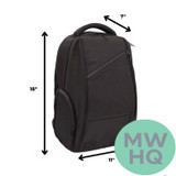 FireBar Labs Smell Proof Executive Backpack With USB-C Fast-Charge Port