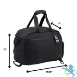 FireBar Labs Smell Proof Executive Tech Hybrid Backpack - Stealth Black