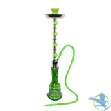 Zebra Smoke Star 30 Inch Single Hose Hookah - Assorted Colors