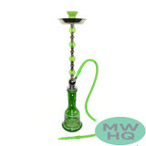 Zebra Smoke Star 30 Inch Single Hose Hookah - Assorted Colors