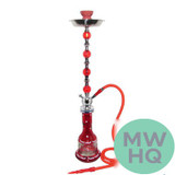 Zebra Smoke Star 30 Inch Single Hose Hookah - Assorted Colors