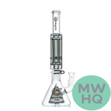 Dragon Glass Water Pipe With Glycerin Coil & Pyramid Perc - 1000 Grams - 16 Inches [DGB-067]