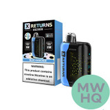 X Returns GB25000 Puffs 18ML Disposable Device With 3D Curved Screen - Display of 5 - TEXAS COMPLIANT