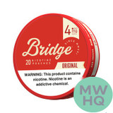 Bridge Tobacco Free Nicotine Pouches - 20 Pouches Per Can - Pack of 5 Cans
