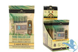 King Palm Mini Hand Rolled Leaf Rolls With Boveda 72% Humidity Packet - Display of 15 Pouches 