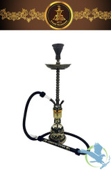 Khalil Maamoon Balaha 3 OX 30 Inch Single Hose Hookah - Assorted Colors [KM 6141]