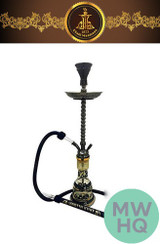 Khalil Maamoon Balaha 3 OX 30 Inch Single Hose Hookah - Assorted Colors [KM 6141]