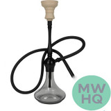 Golden Star Aluminum and Glass Hookah - 23 Inches [30484]