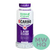 Herbal Clean QCarbo16 Mega Strength Cleansing Detox Formula 16oz