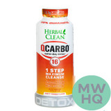 Herbal Clean QCarbo16 Mega Strength Cleansing Detox Formula 16oz