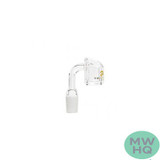 Tsunami Glass 4mm Water Pipe Quartz Banger - Display of 12