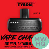 Tyson 2.0 Device Charger Portable Rechargeable Micro Power Bank - Display of 24