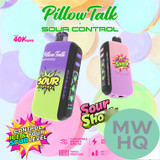 Pillow Talk Sour Control SC40000 Puffs 20ML Disposable Device With Ice & Sour Control - Display of 5 - TEXAS COMPLIANT