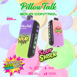 Pillow Talk Sour Control SC40000 Puffs 20ML Disposable Device With Ice & Sour Control - Display of 5 - TEXAS COMPLIANT