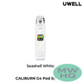 Uwell CALIBURN G4 1300mAh Pod System Starter Kit With 2 x 3ML Refillable CALIBURN GPP Integrated Coil Cartridge Pod