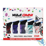 Wulf Mods Omni Multi Dab Tool Butane Torch Lighter - Assorted Colors - Display of 18