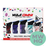 Wulf Mods Omni Multi Dab Tool Butane Torch Lighter - Assorted Colors - Display of 18