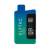 ELFTHC QUANTUM Delta 8 + THCA + THCP Rechargeable Disposable With Digital Screen 8G  - Kiwi Razz Kush (Hybrid)