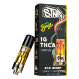 STNR Mini Bongo Delta THCA Sub-Ohm Vape Cartridge 1G - Display of 10 - Banana Sundae (Sativa)