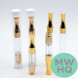 CE3 G2 Plastic 510 Thread Tank Cartridge - Gold - Pack of 30