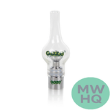 Ooze Leak Proof Glass Globe 510 Thread Atomizers With Dome Quartz Dual Coil