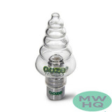 Ooze Leak Proof Glass Globe 510 Thread Atomizers With Dual Quartz Coil