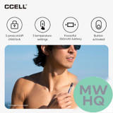CCELL M3b 350mAh Variable Voltage 510 Thread Rechargeable Battery With USB Adapter