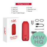 Hamilton Devices Cloak V2 650mAh Discreet Vape Cart / Wax Coil Battery