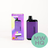 Neu Covert PUSH 650mAh Variable Voltage 510 Thread Rechargeable Cartridge Battery - Display of 6