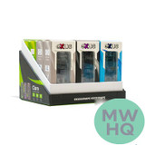 Exxus Device Claro 400mAh Cartridge Vaporizer Powered By Yocan - Assorted Colors - Display of 12