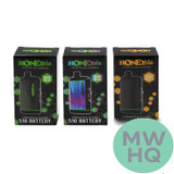 HoneyStick 650mAh Concealer 510 Cartridge Device Battery With Interactive Screen - Display of 10