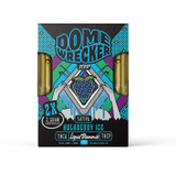 Dome Wrecker Powered By HiXotic Delta THCA + Liquid Diamonds + THCP CDT 2 x 2G Vape Cartridge 4G - Display of 5