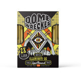 Dome Wrecker Powered By HiXotic Delta THCA + Liquid Diamonds + THCP CDT 2 x 2G Vape Cartridge 4G - Display of 5