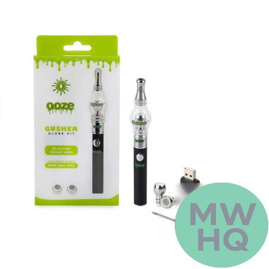 Ooze Gusher Water Bubbler Vaporizer Globe Kit