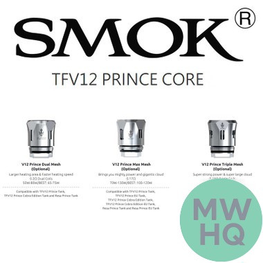 SMOK TFV12 Prince Mesh Series Replacement Coils - Pack of 3
