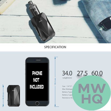 Ijoy Diamond VPC 45W 1400mAh Starter Kit With 2ML VPC UNIPOD Tank