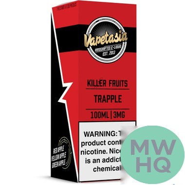 Killer Fruits By Vapetasia Synthetic Nicotine E-Liquid 100ML (MSRP $24.99)