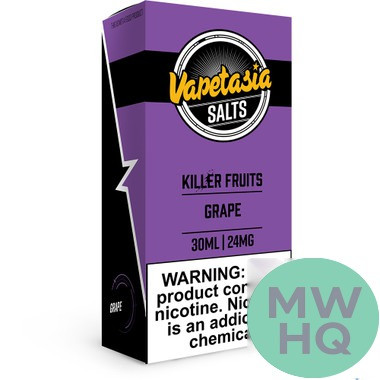 Killer Fruits By Vapetasia Synthetic Nicotine Salt E-Liquid 30ML (MSRP $19.99)
