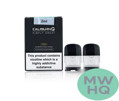 Uwell Caliburn G2 2ML Empty Refillable Cartridge - Pack of 2