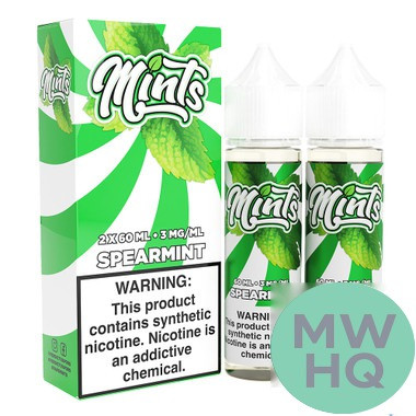 Mints Synthetic Nicotine E-Liquid By Verdict Vapors 120ML (2 x 60ML)