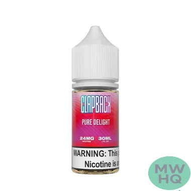 Clapback Nicotine Salt E-Liquid 30ML