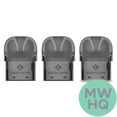 GeekVape U 2ML Refillable Replacement Pod Cartridge - Pack of 3