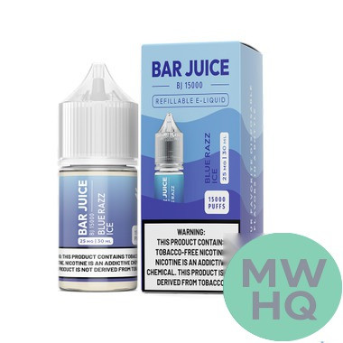 Bar Juice BJ 15000 Nicotine Salt Refillable E-Liquid 30ML
