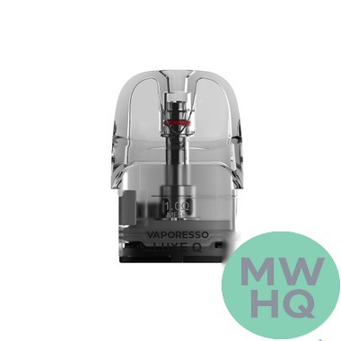 Vaporesso Luxe Q 3ML Refillable Replacement Mesh Pod - Pack of 4